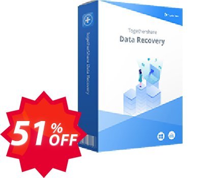 TogetherShare Data Recovery Professional Lifetime Coupon code 51% discount 