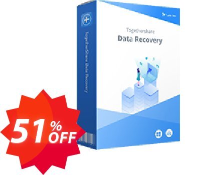 TogetherShare Data Recovery Professional Lifetime Coupon code 51% discount 