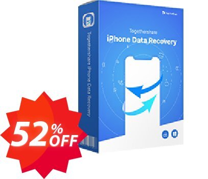 TogetherShare iPhone Data Recovery Coupon code 52% discount 