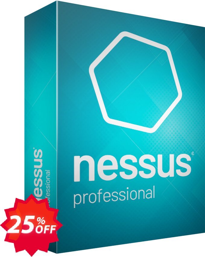 Tenable Nessus professional, Yearly + Advanced Support  Coupon code 25% discount 