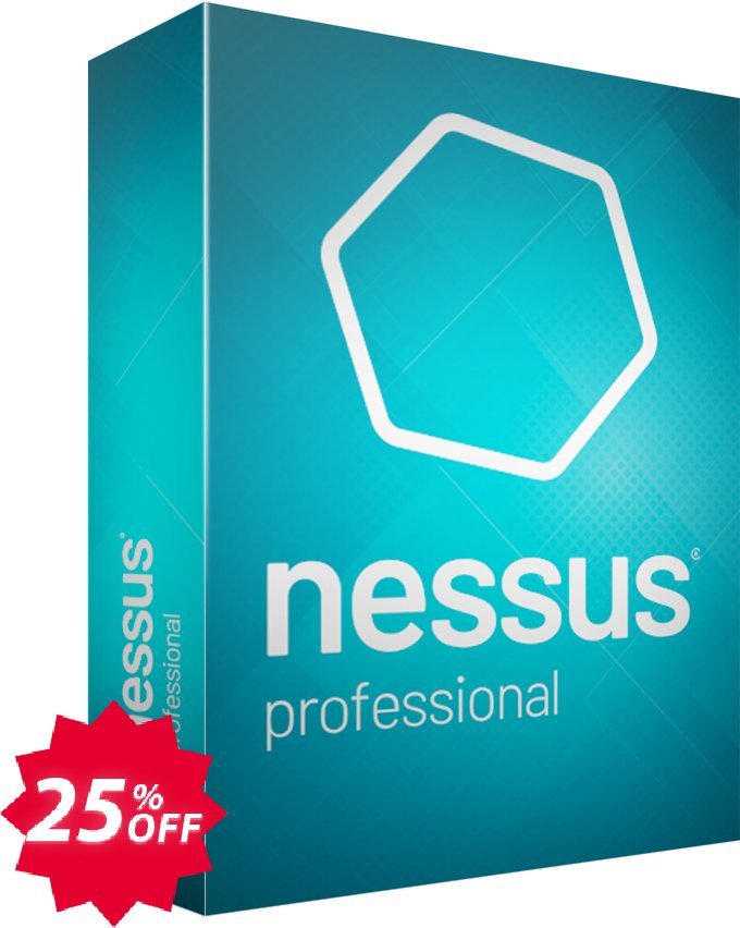 Tenable Nessus professional, 3 Years + Advanced Support  Coupon code 25% discount 