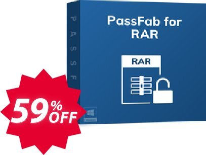 PassFab for RAR Coupon code 59% discount 