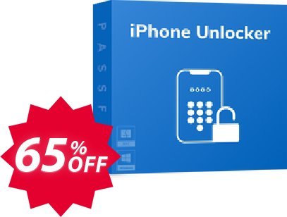 PassFab iPhone Unlocker Coupon code 65% discount 