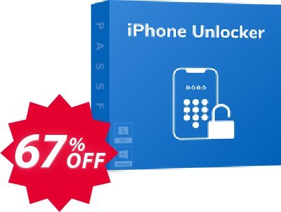 PassFab iPhone Unlocker, for MAC  Coupon code 67% discount 