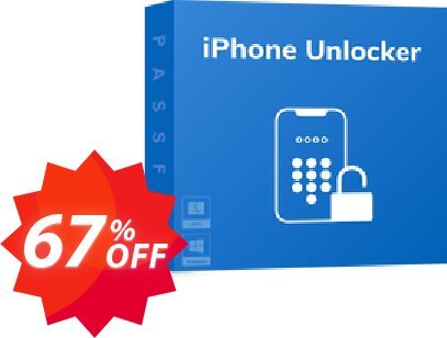 PassFab iPhone Unlocker, for MAC  Coupon code 67% discount 