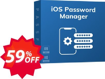 PassFab iOS Password Manager Coupon code 59% discount 