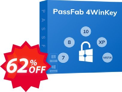 PassFab 4WinKey Coupon code 62% discount 