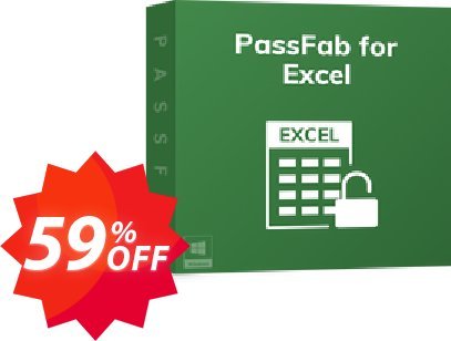 PassFab for Excel Coupon code 59% discount 