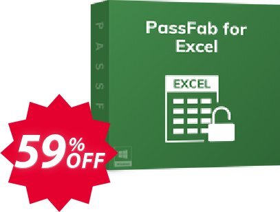 PassFab for Excel Coupon code 59% discount 