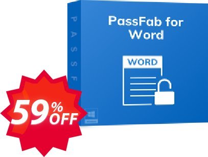 PassFab for Word Coupon code 59% discount 