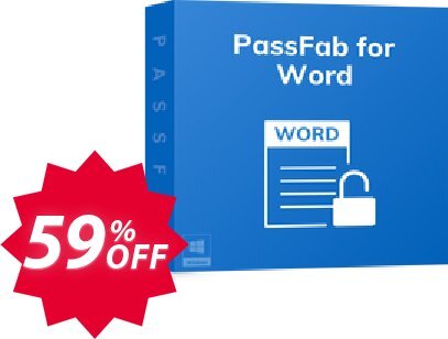 PassFab for Word Coupon code 59% discount 