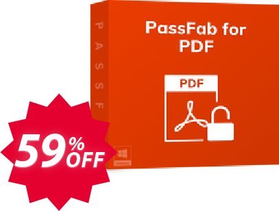 PassFab for PDF Coupon code 59% discount 