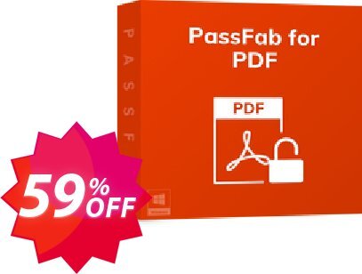 PassFab for PDF Coupon code 59% discount 