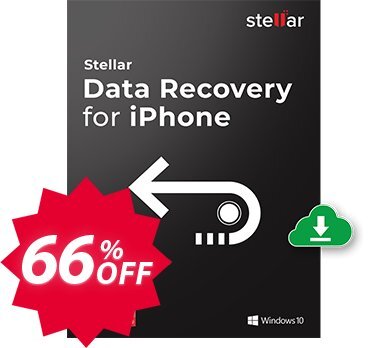 Stellar Data Recovery for iPhone Coupon code 66% discount 