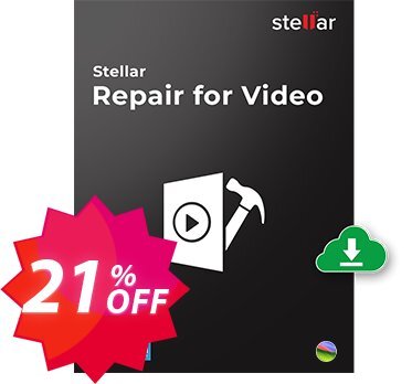 Stellar Repair for Video MAC Coupon code 21% discount 
