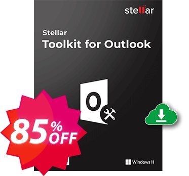 Stellar Toolkit for Outlook Coupon code 85% discount 