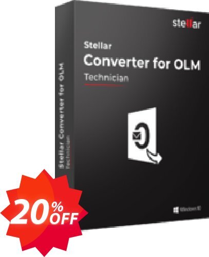 OLM to PST Converter discount, Technician  Coupon code 20% discount 