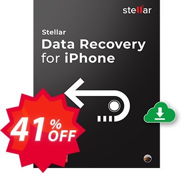 Stellar Data Recovery for iPhone, MAC  Coupon code 41% discount 