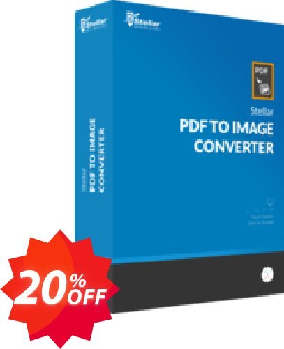 Stellar PDF to Image Converter coupon for MAC Coupon code 20% discount 