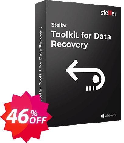 Stellar Data Recovery Toolkit Coupon code 46% discount 