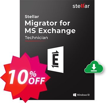 Stellar Migrator for MS Exchange Technician Coupon code 10% discount 