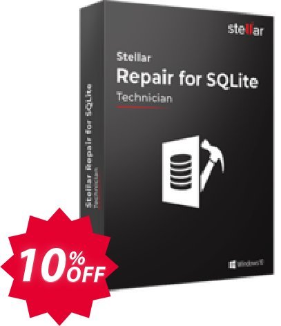 Stellar Repair for SQLite Coupon code 10% discount 