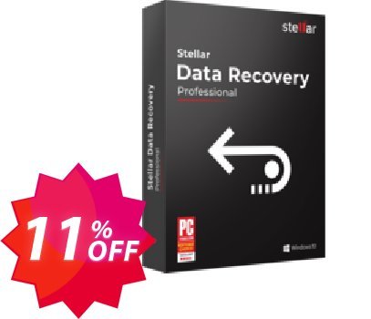 Stellar Data Recovery Professional, 2 Years  Coupon code 11% discount 