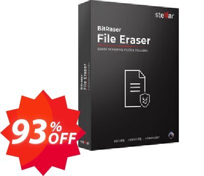 BitRaser File Eraser for MAC Coupon code 93% discount 