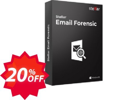 Stellar Email Forensic Coupon code 20% discount 