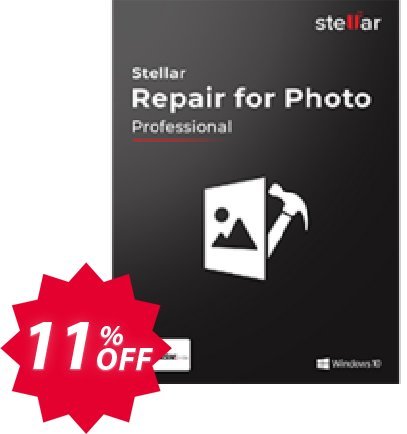 Stellar Repair For Photo Professional Coupon code 11% discount 