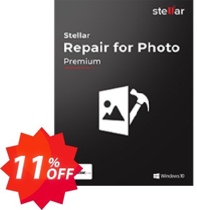 Stellar Repair For Photo Premium Coupon code 11% discount 