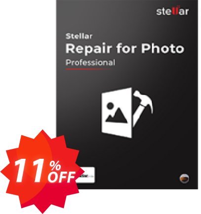 Stellar Repair For Photo Professional MAC Coupon code 11% discount 