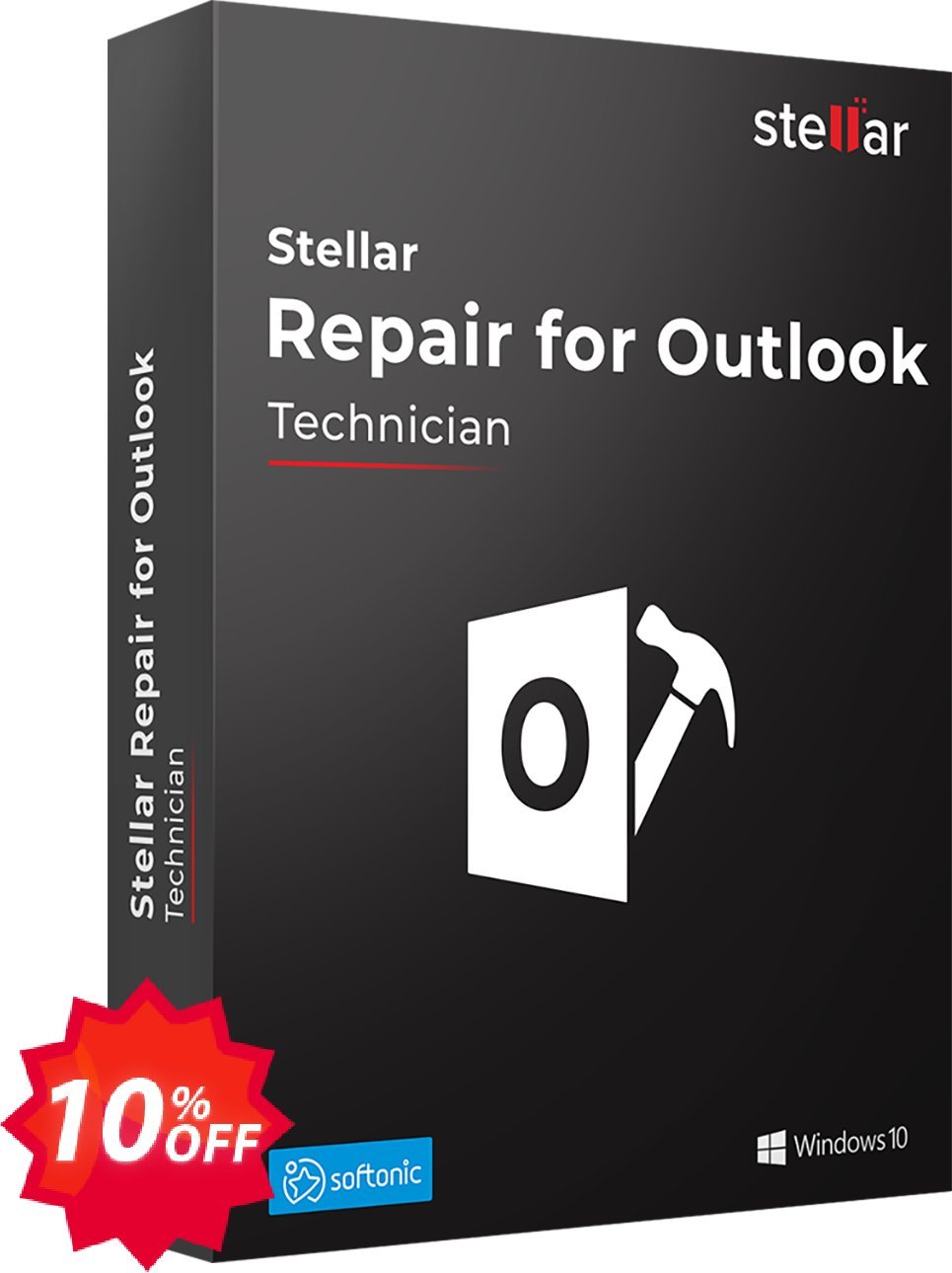 Stellar Repair for Outlook Technician, Yearly  Coupon code 10% discount 