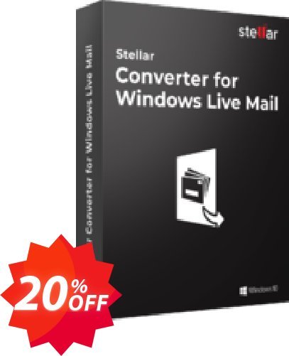 Stellar Converter for WINDOWS Mail Technician Coupon code 20% discount 