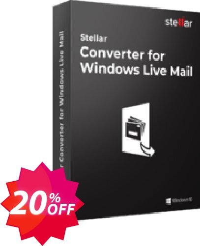 Stellar Converter for WINDOWS Mail Technician Coupon code 20% discount 