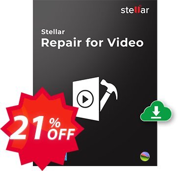 Stellar Repair for Video Professional for MAC Coupon code 21% discount 