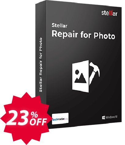 Stellar Repair for Photo Coupon code 23% discount 