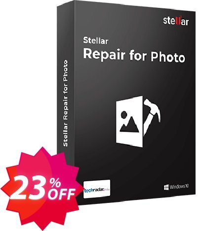 Stellar Repair for Photo Coupon code 23% discount 