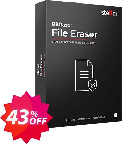 BitRaser For File Coupon code 43% discount 