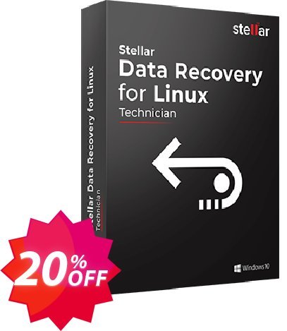 Stellar Data Recovery for Linux Coupon code 20% discount 