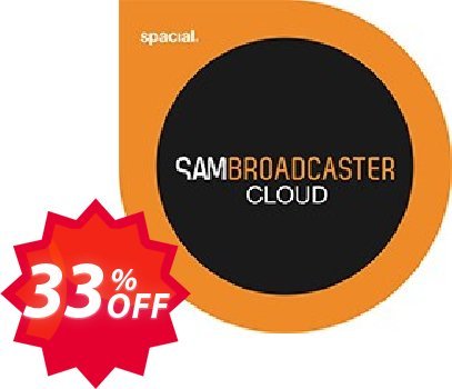Spacial SAM Broadcaster CLOUD Coupon code 33% discount 
