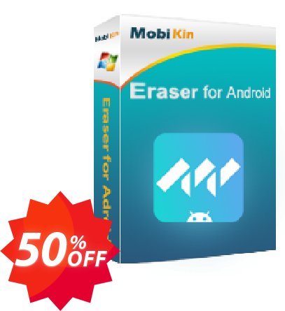 MobiKin Eraser for Android - Lifetime, 21-25PCs Plan Coupon code 50% discount 