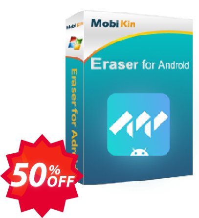 MobiKin Eraser for Android, 26-30PCs Lifetime Coupon code 50% discount 