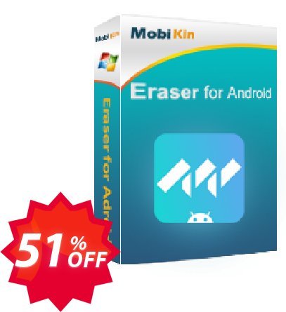 MobiKin Eraser for Android - Yearly, 2-5 PCs Plan Coupon code 51% discount 