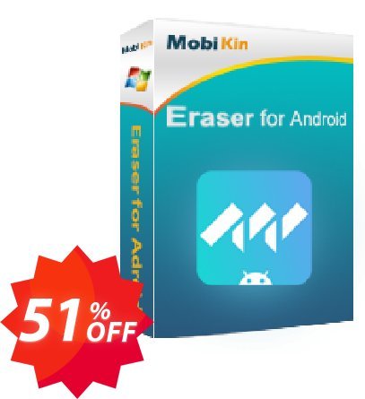 MobiKin Eraser for Android - Yearly, 6-10PCs Plan Coupon code 51% discount 