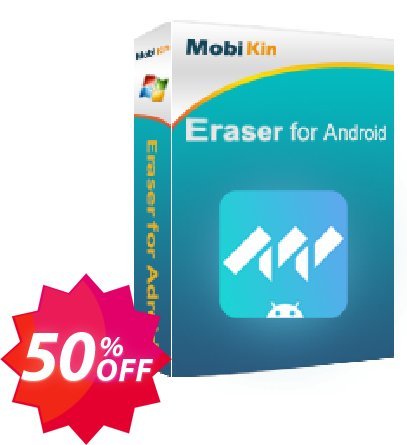 MobiKin Eraser for Android - Yearly, 16-20PCs Plan Coupon code 50% discount 