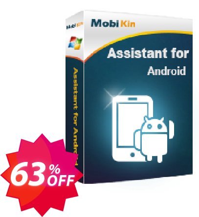 MobiKin Assistant for Android Lifetime, 2-5 PCs Plan Coupon code 63% discount 