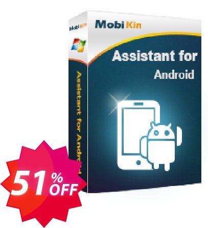 MobiKin Assistant for Android - Yearly, 6-10PCs Plan Coupon code 51% discount 