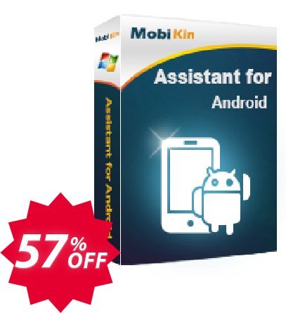 MobiKin Assistant for Android Yearly, 11-15 PCs Plan Coupon code 57% discount 