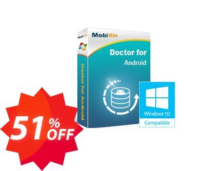 MobiKin Doctor for Android - Yearly, 3 Devices, 1 PC Plan Coupon code 51% discount 